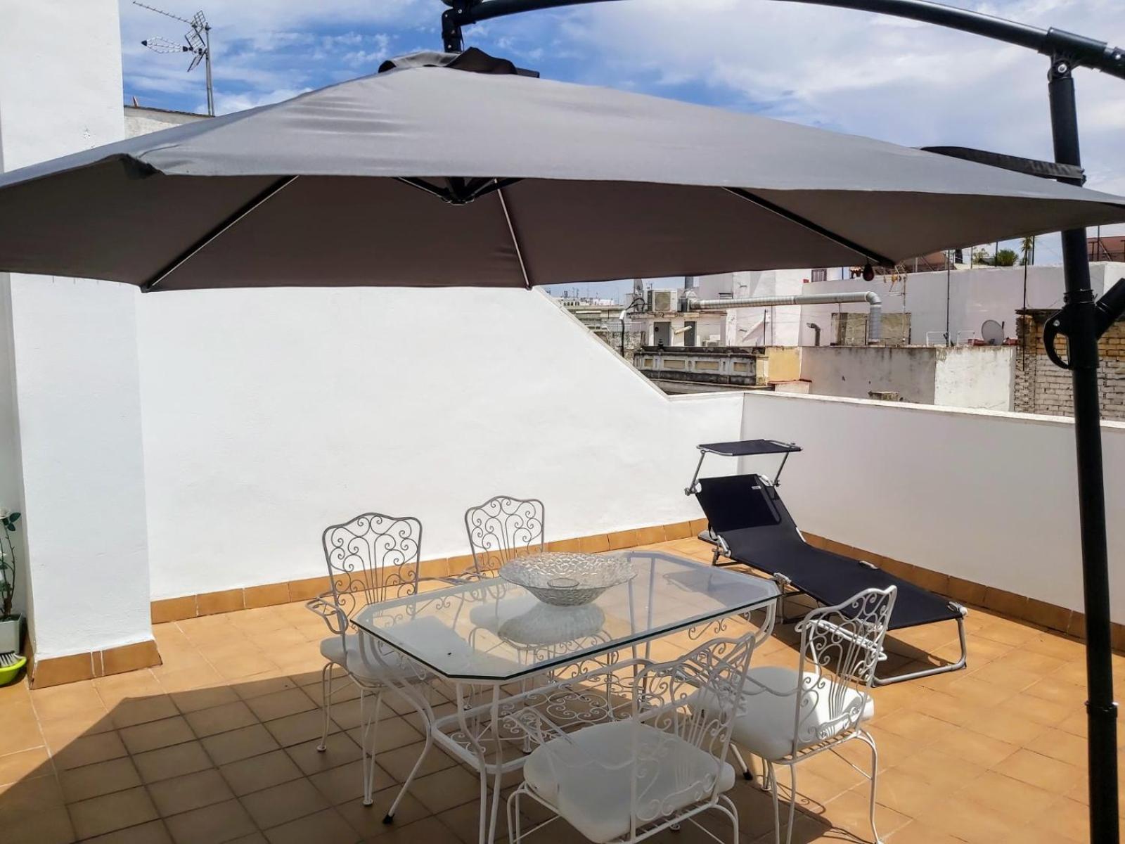 Triana Procurador Con Terraza Privada Apartment Севиля Екстериор снимка