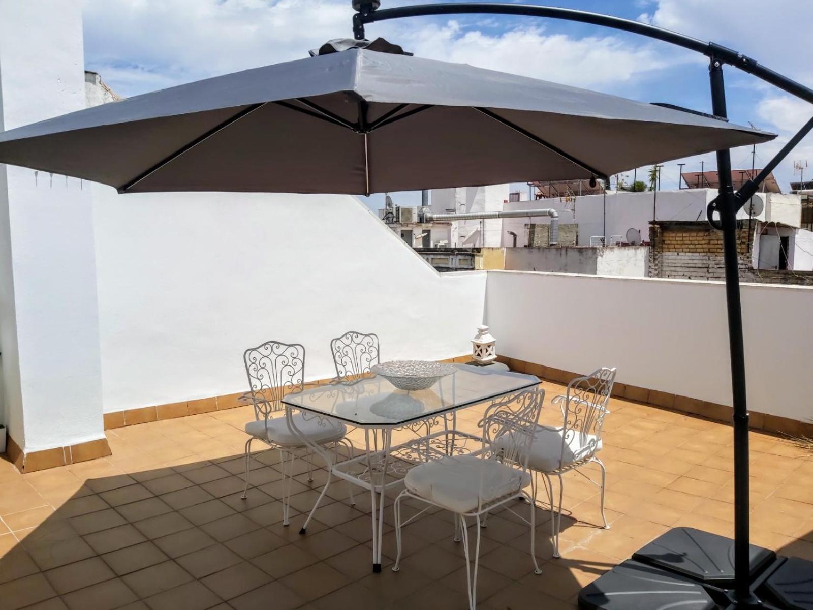 Triana Procurador Con Terraza Privada Apartment Севиля Екстериор снимка